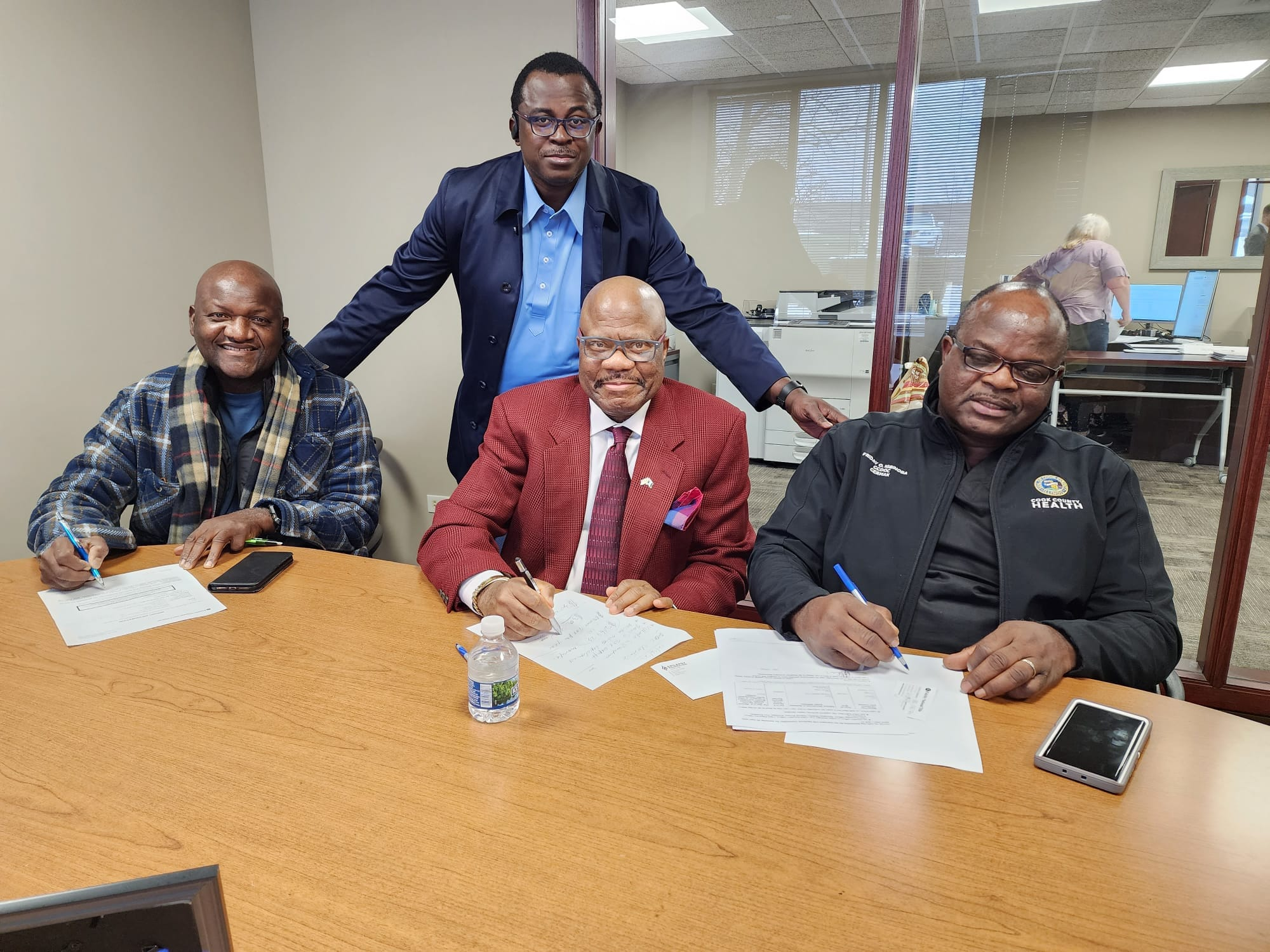 Nov 21, 2023 is the day we closed on Akugbe-Oretin Development facility in Markham, Illinois.